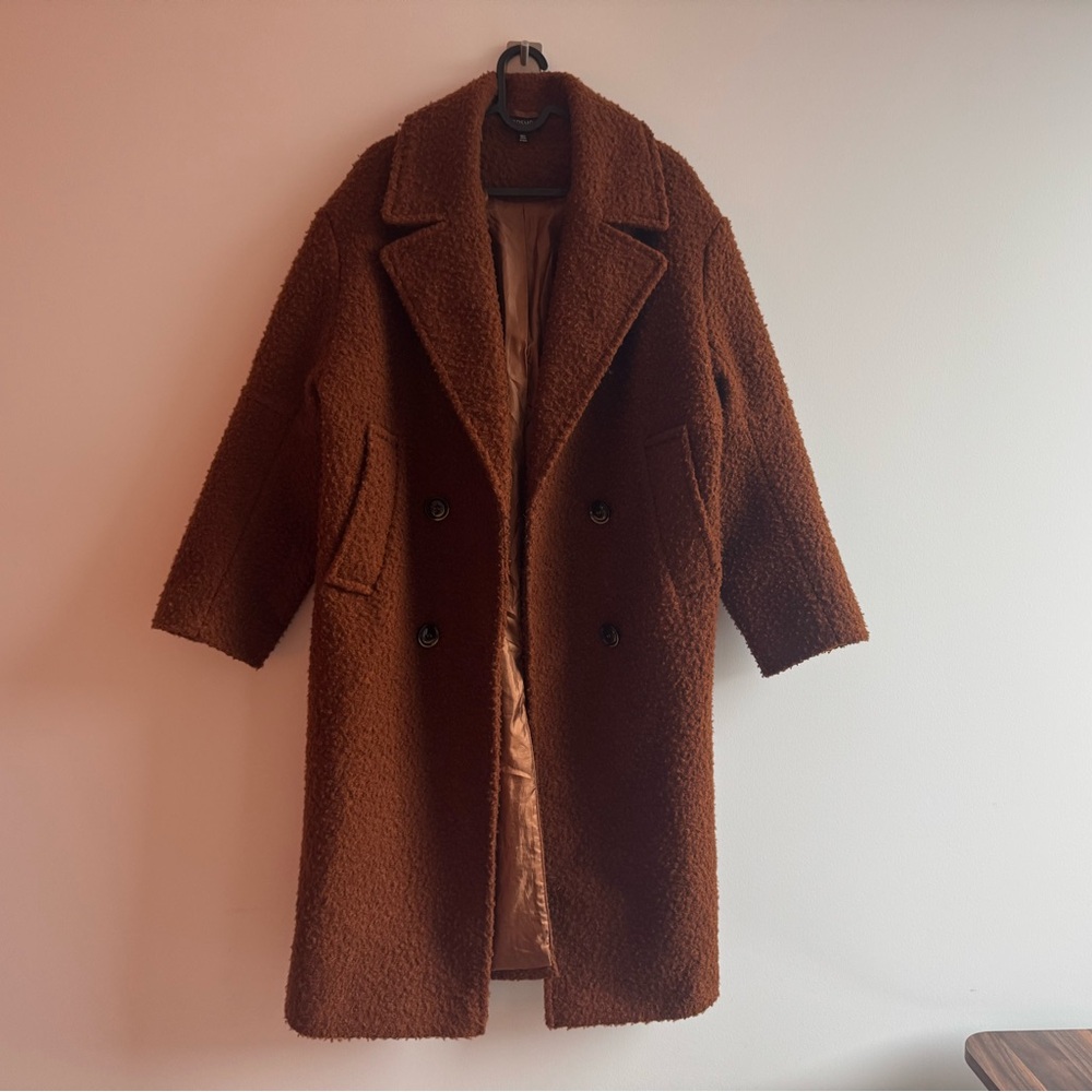 Top Shop Brown Trench Coat